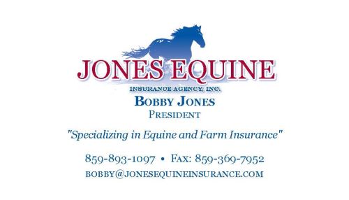Jones Equine Insurance Agency Inc. - On-site Day of sale!